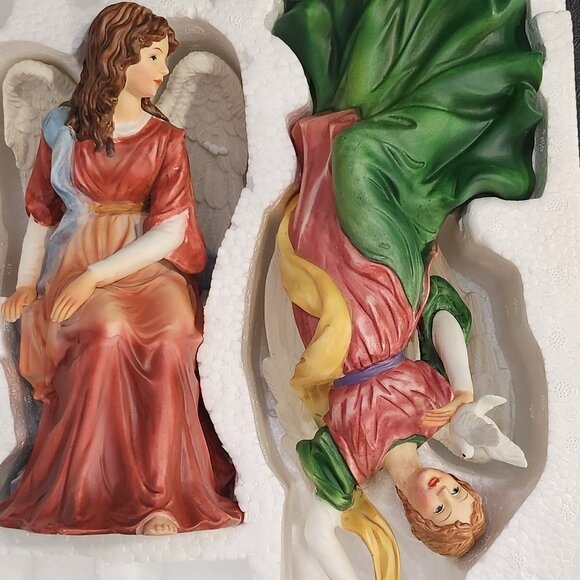 Grandeur Noel Nativity Angels Limited Edition Christmas/ Beautiful - Picture 4 of 10